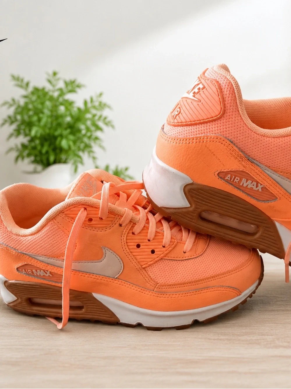 Nike Air Max Women's Sneakers in Coral/Peach